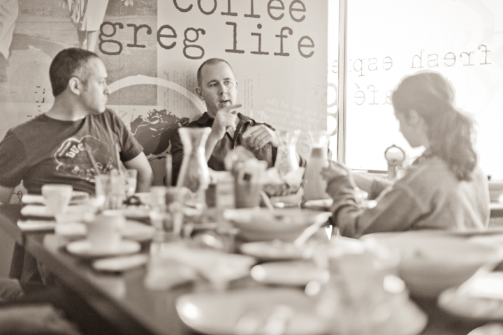 Breakfast meeting of the Gvahim Alumni Fund, created by Alumni now working in quality positions and eager to help the next generation of Olim succeed in Israel.