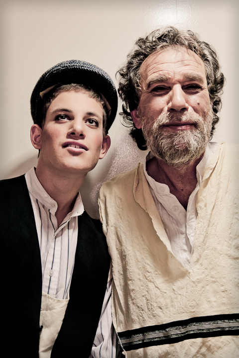 “The Blinding Splendors of the World.” (Backstage of “Fiddler on the Roof”, an Encore! production, Jerusalem, 2010.)