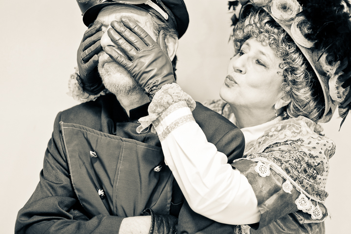 “Lady Chatterley’s Driver.” (Backstage of “My Fair Lady”, an Encore! production, Jerusalem, 2013.)